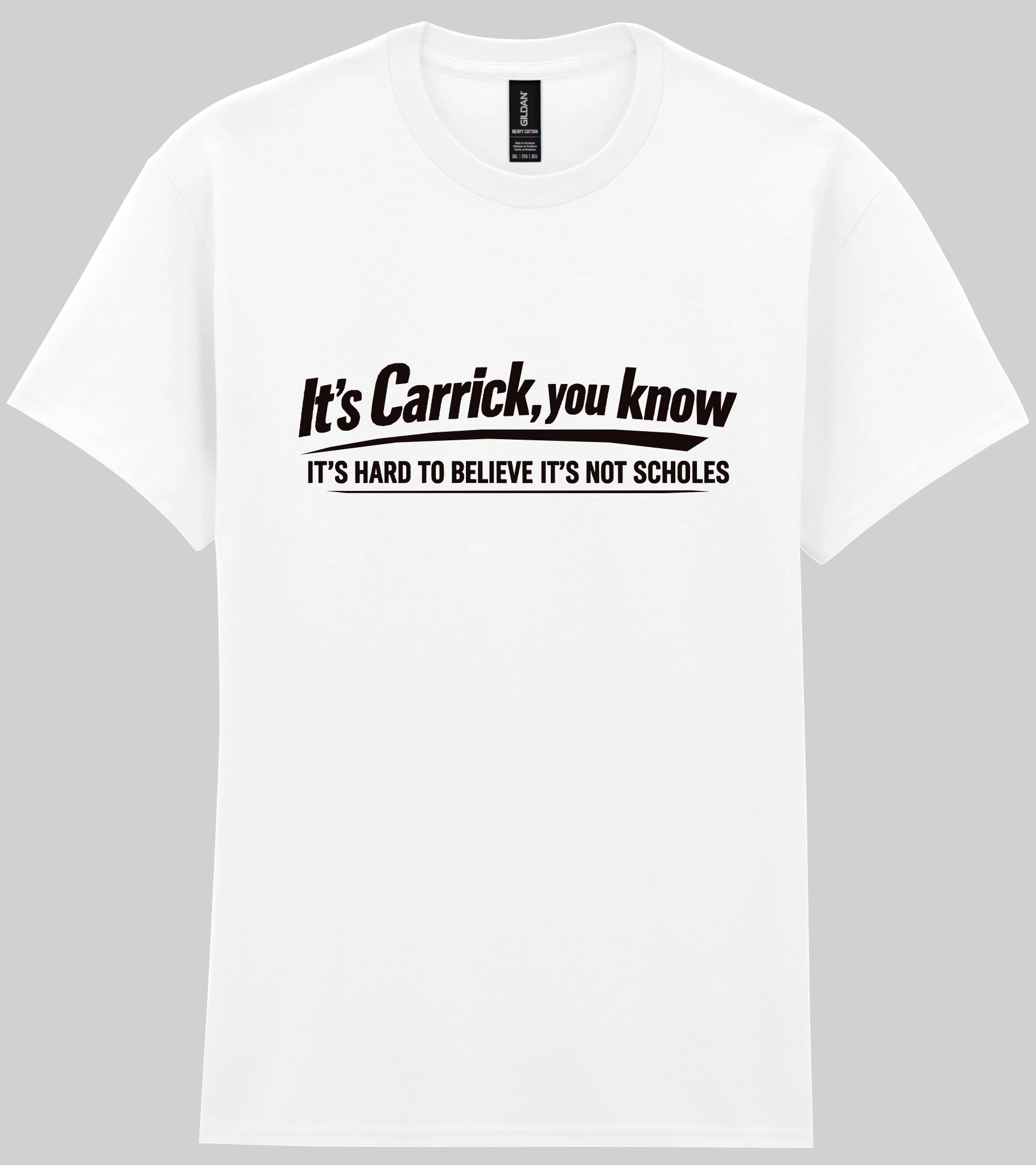 It's Carrick you know